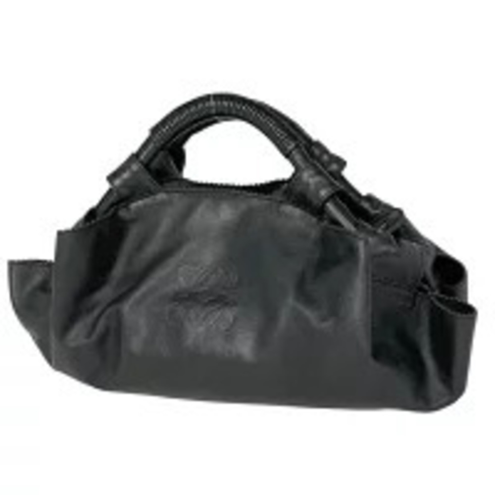 Loewe Nappa Aire Anagram Handbag Leather Black